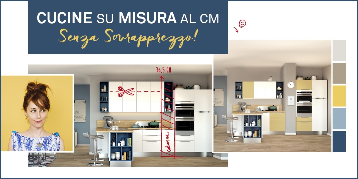 Cucine su misura senza sovrapprezzo