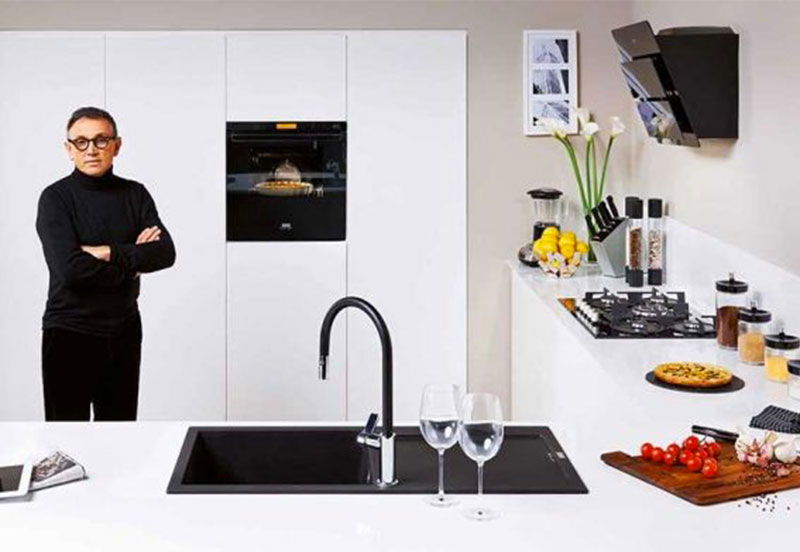 Franke by Bruno Barbieri: la cucina ha 7 stelle
