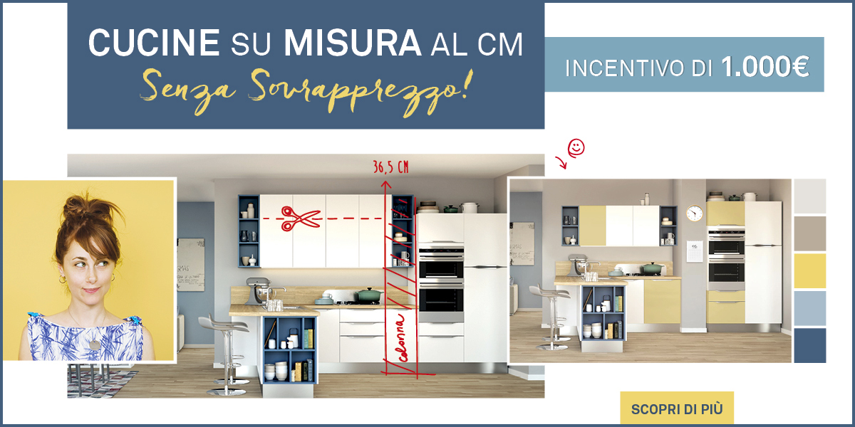 Promozione blocchi cucine su misura