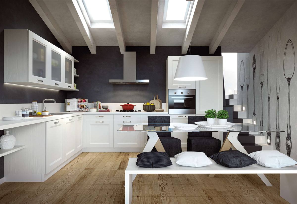 cucina pratica asia cucina moderna