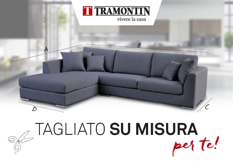 Il divano su misura al cm