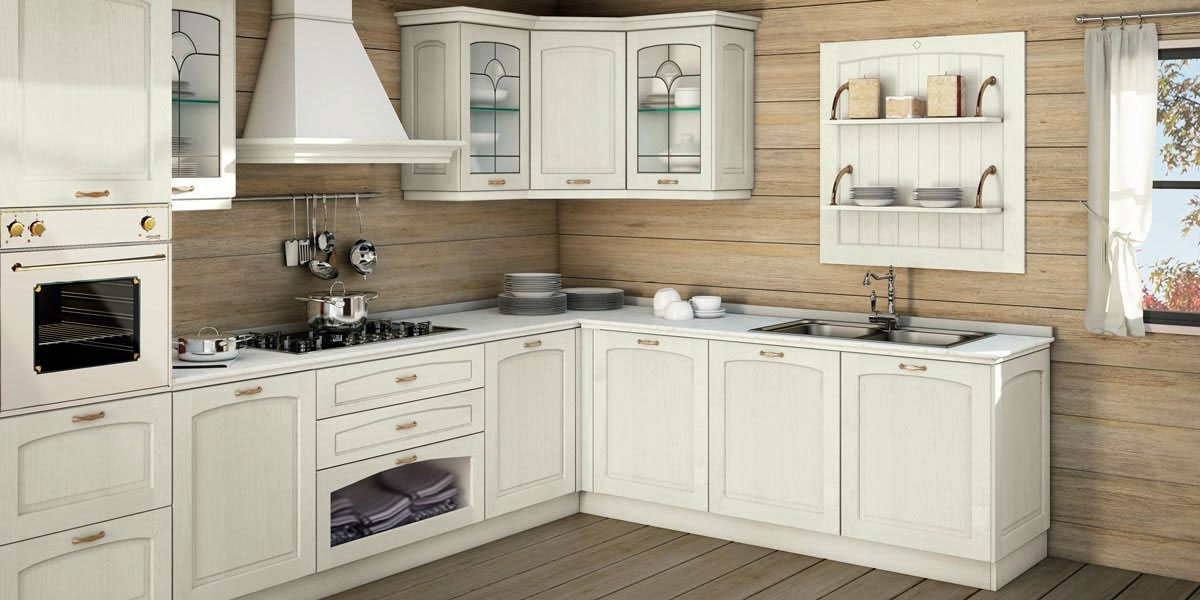 Come pulire le ante della cucina classica in legno - Tramontin