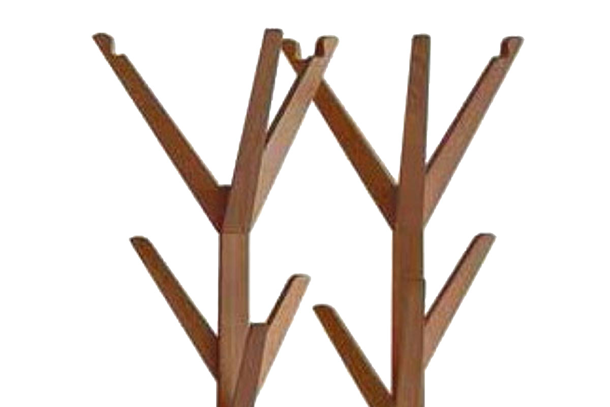Appendiabiti Calligaris a colonna in legno massello