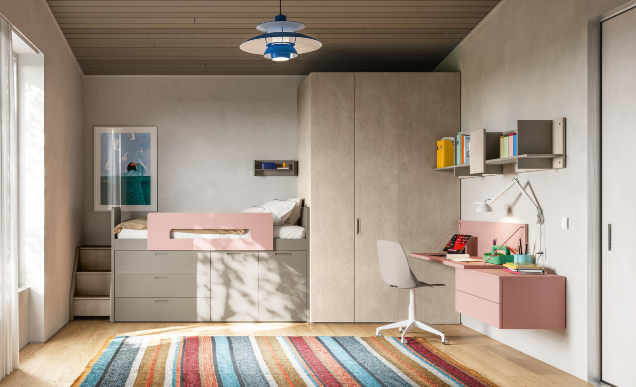 Cameretta con letto a castello 49