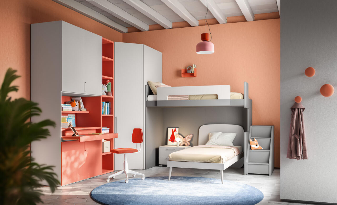 Cameretta con letto a castello 51